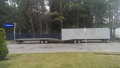 прицеп в аренду частичной погрузки